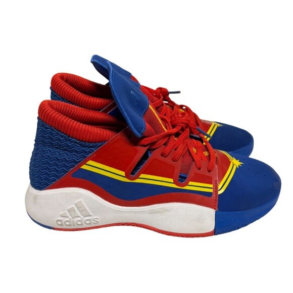 Adidas Mens Pro Vision X Marvel Heroes Among Us Captain Marvel Shoes Size 9 - Picture 1 of 15